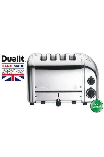 Dualit 47030 Classic 4-Chamber Toaster - Inox