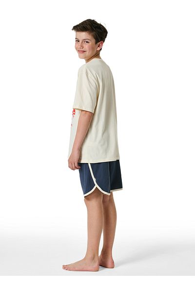 Schiesser Pyjama Organic Cotton Schlafanzug Schlafmode Bequem