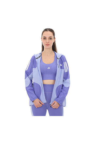 adidas Iw0034-k Otr B Cb Jkt Kadın Yağmurluk-r&amp;uuml;zgarlık Mor
