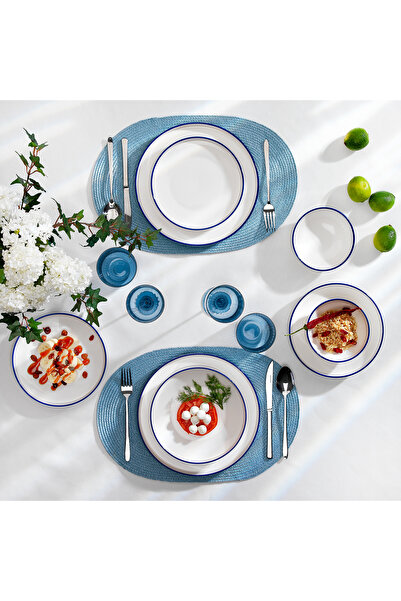 Schafer Iconic Yemek Takımı 24 Parça-Lacivert01