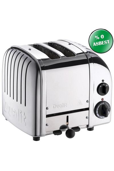 Dualit 27030 Classic 2-Chamber Toaster - Inox