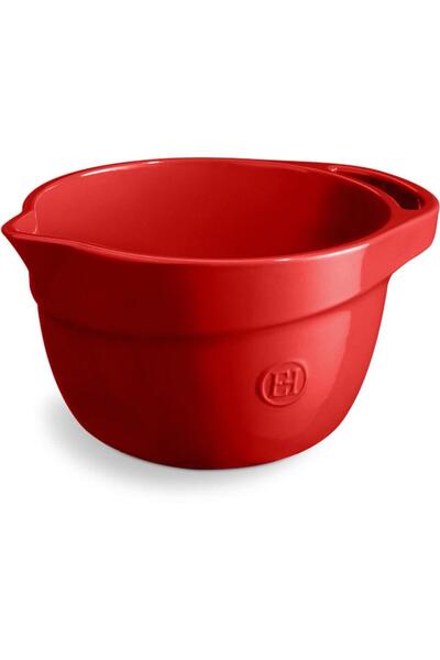 Emile Henry 3.5 Lt Red Burgundy Round Mixing Bowl -346563
