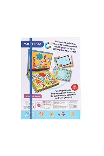 FABBA TOYS Fp 13411 Baby Puzzle Numbers Shapes -Ks Puzzle