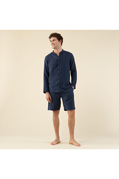 Chakra Set pantaloni scurți pentru bărbați - Creon Marin Blue