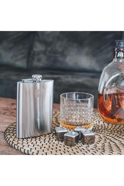 Vacu Vin Stainless Steel Flask - Boxed