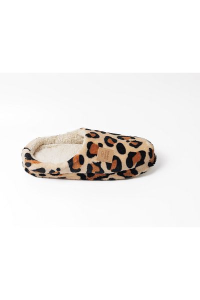 KAPVOE Παντόφλες Gondola με μοτίβο Polar Leopard - Αντιολισθητική σόλα και βελούδινη εσωτερική λεπτομέρεια