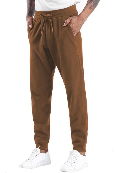 GHASSY CO. Ghassy Co. Ανδρικό καθημερινό άνετο παντελόνι Jogger με τρεις κλωστές