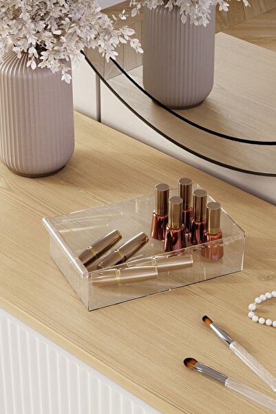 Pufwin Home Şeffaf Çekmeceli Elegance Xl Makyaj Takı Kozmetik Parfüm Krem Serum Düzenleyici Organizer