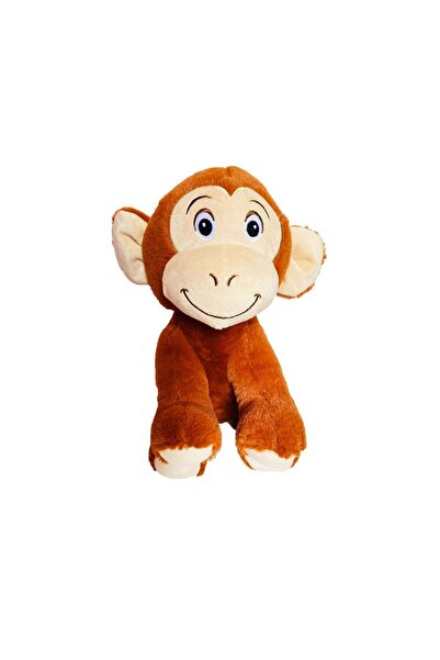 FABBA TOYS 1438 قرد ميكا بني لطيف 30 سم - لعبة قطيفة ناعمة وخيار هدية