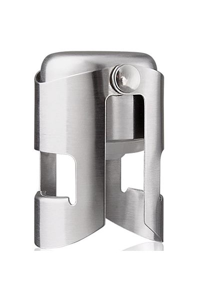 Vacu Vin Mrttnca Vin Champagne Stopper – Stainless Steel – Vak for Champagne and Champagne Bottles