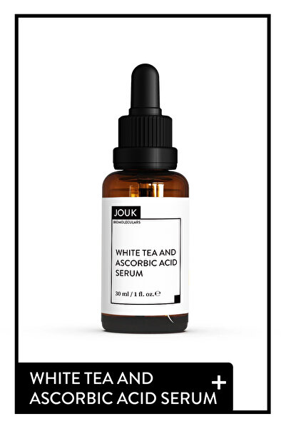 Jouk سيروم للبشرة بالشاي الأبيض وفيتامين - معادل لون البشرة وتفتيحها ومضاد لل...