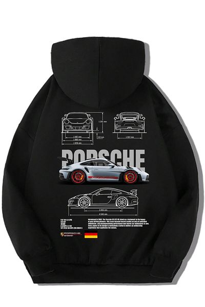 BRZ KIDS Hanorac unisex pentru copii Porsche 911 GT3 RS