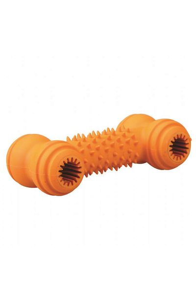 M-PETS Rubber Bone Dog Play Haz.Green-Pem-Turn 13.2