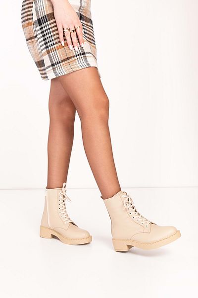 Gondol Γυναικεία Μποτάκια Casual από γνήσιο δέρμα Wst.2240
