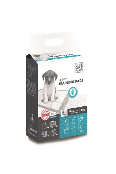 M-PETS YAVRU KÖPEK ÇİŞ EĞİTİM PEDİ 60X60CM 15Lİ