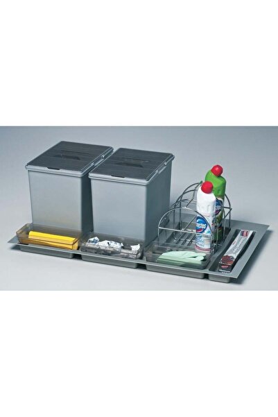 DİZAYNAKS Çekmece Içi Çöp Kovası &amp; Deterjanlık 90 Cm. Modül