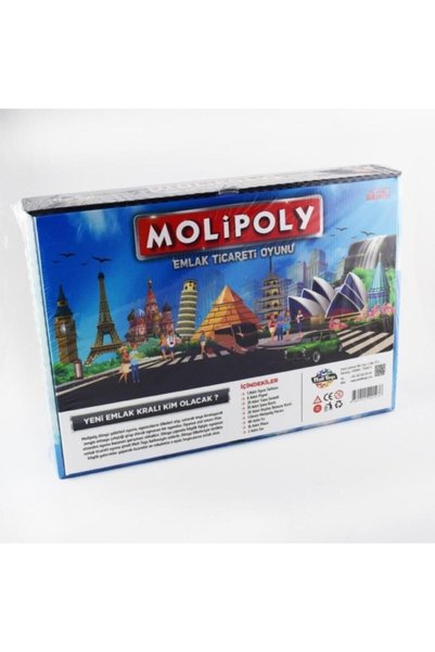 Moli Toys Molipoly Emlak Ticaret Oyunu Yeni Versiyon