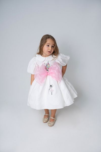 DUCA Φόρεμα Princess με λεπτομέρεια φιόγκου