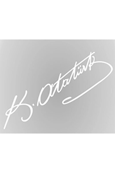 Parçafoni STIKIR İMZA K ATATÜRK SİYAH BEYAZ KÜÇÜK