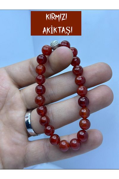 grs oyuncak Natural Red Agate Bracelet
