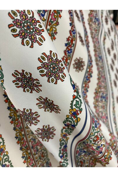 MODA SATEN ŞİFON desenli kumaş