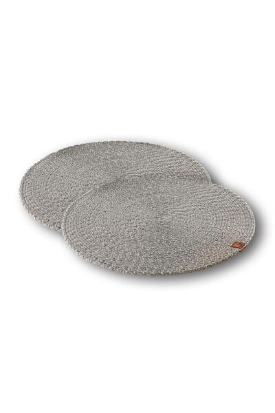 Schafer Home Boho 2-Piece Wicker American Service-Light Gray