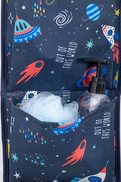 Rope Home Lover Printed Children's Room Toy Organizer - Εσωτερικό ντουλάπι γιούτας, πτυσσόμενο καλάθι αποθήκευσης 30x22x18