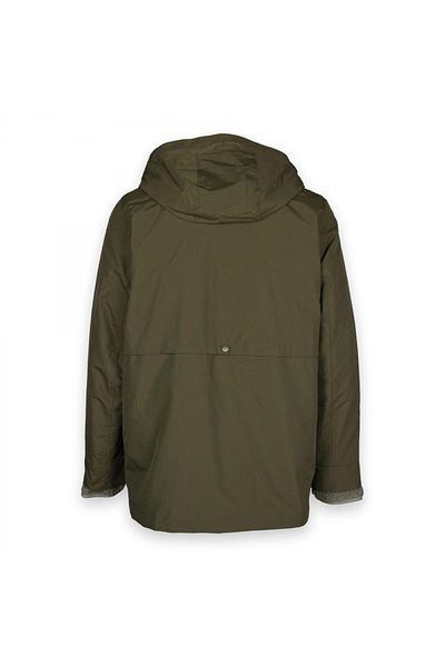 lumberjack Ανδρικό παλτό 2-urbn-5 4prwater Resistant Διπλής Όψης Χακί