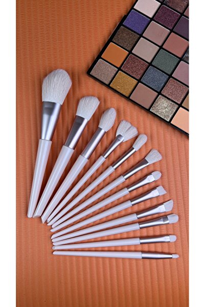 BMA TAKI 12'Lİ PROFESYOUNEL DOĞAL MAKYAJ FIRÇA SETİ PEMBE RENK DOĞAL ÇEKİM