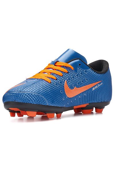 Allyup Boys' Astroturf Football Cleats Socks Spiked Football Sneakers F35Kr