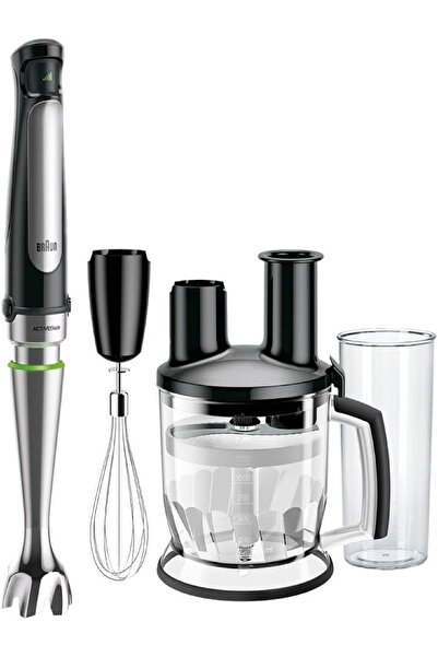 Braun Multiquick 7 Seri Siyah Activeblade Technology Blender Seti 1000watt