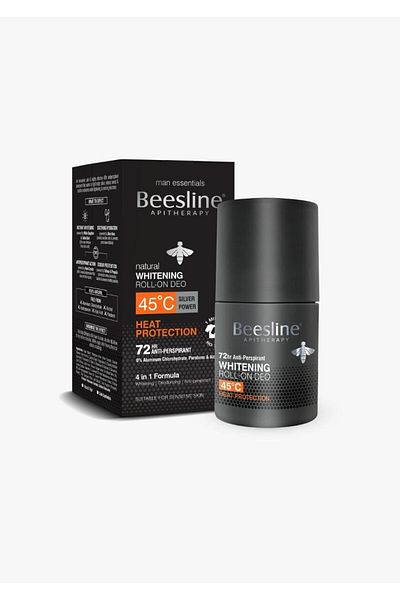 Beesline مزيل العرق رول أون لتبييض البشرة - حماية من الحرارة للرجال