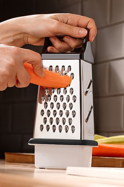 Nehir Stainless Steel Square Bowl Grater