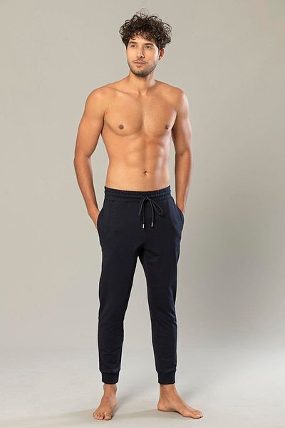 Weweus Erdem Navy Blue ανδρική φόρμα με λάστιχο 2 κλωστών 227 Χρώμα Navy Blue Μέγεθος S 315105