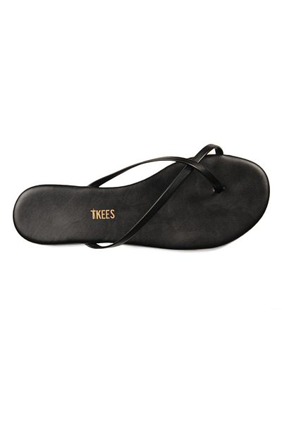 Tkees Γυναικείες σαγιονάρες μαύρου σταυρού κομψές καθημερινές