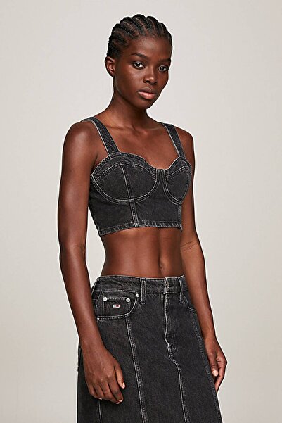 Tommy Jeans Kadın Atlet-DW0DW17699DENIM