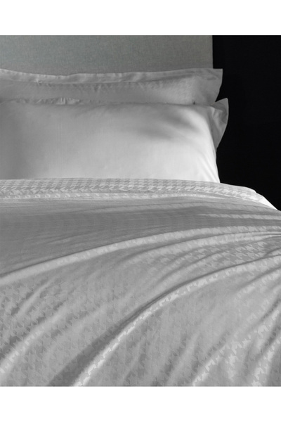Madame Coco Lune King Size Bambu Saten Nevresim Takımı - Taş