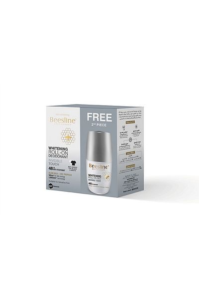 Beesline Beesline Skin Lightening Roll-On Deodorant 2*50ml Invisible Touch Free