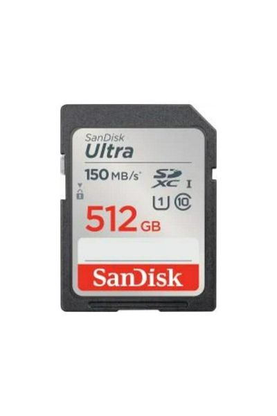 SanDisk Ultra 512Gb to 150Mb/S Sdhc/Sdxc Class 10 Uhs-I Memory Card Sdsdunc-512G-Gn6In