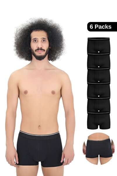 CENKO Men's 6-Piece Lycra Slim Fit Thin Fabric Economical Boxers in Special B...