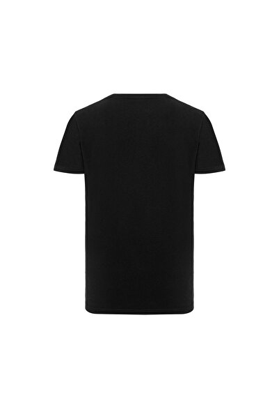 ROUTEFIELD Tap Ανδρικό Μαύρο T-Shirt ΑΝΔΡΙΚΟ T-SHIRT RFTAP22