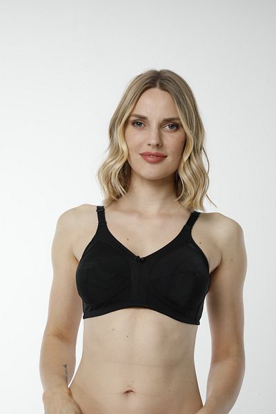 Hmd Γυναικείο σουτιέν Lycra 3 τεμαχίων Plus Size 100% βαμβάκι