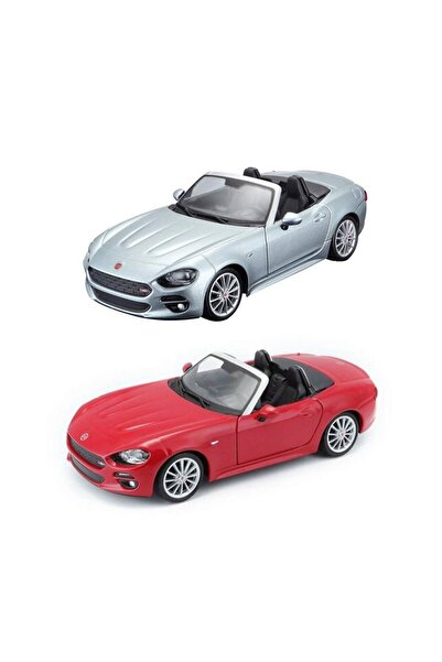 Sunman 21083 Burago 1:24 Fiat 124 Spider Model Araba FABBATOYS