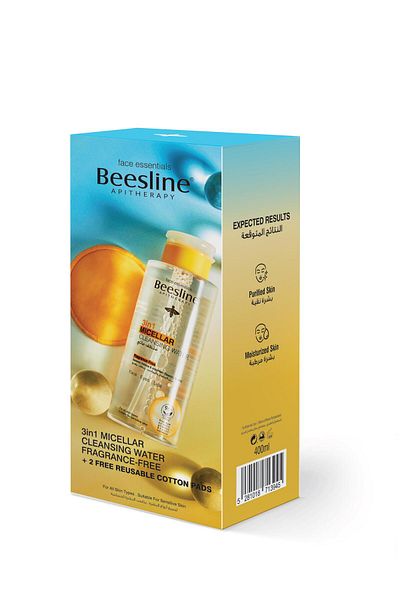 Beesline Beesline Makeup Remover 400ml 3 in 1 Cleansing Water 1 100ml Free