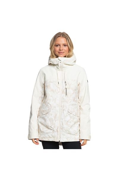 Roxy Women's Snowboard Coats Stated White Women's Snowboard Jacket Erjtj03413