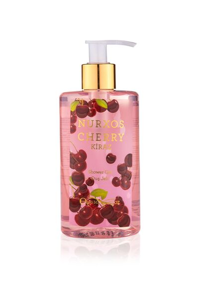 nurxos 9224 Cherry Kiraz 300 ML Kadın Erkek Duş Jeli 8681124692245