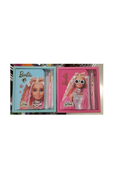 Dolphin Barbie Hatıra Defteri + Tükenmez Kalem Set B-7788 Kutulu (Karışık Renk 1 Adet)