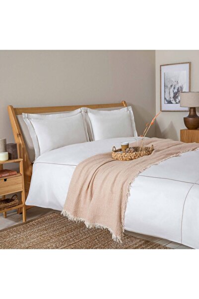 Chakra Falicia Nevresim Seti 230x220 Cm Ekru