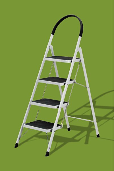 Sevinse Home 4 Basamaklı Paslanmaz Çelik Merdiven - 2 Yıl Garantili