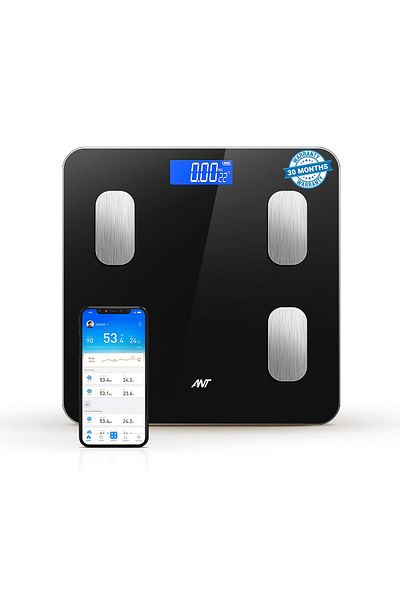 Ant Esports Flora Smart Scale | 0.1kg Accuracy, Body Composition, Bluetooth, 180kg Capacity